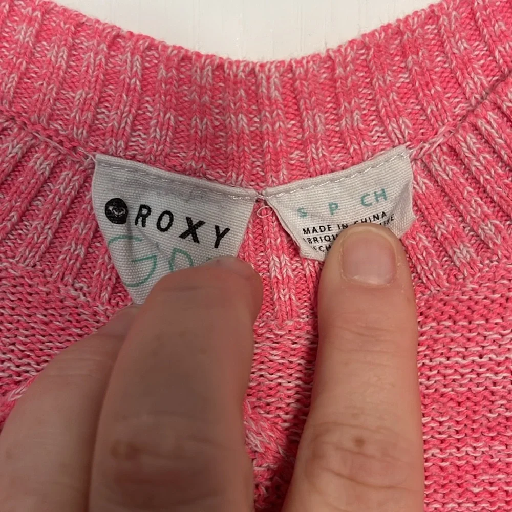 Girls Roxy Cropped Sweater - Picture 2 of 5